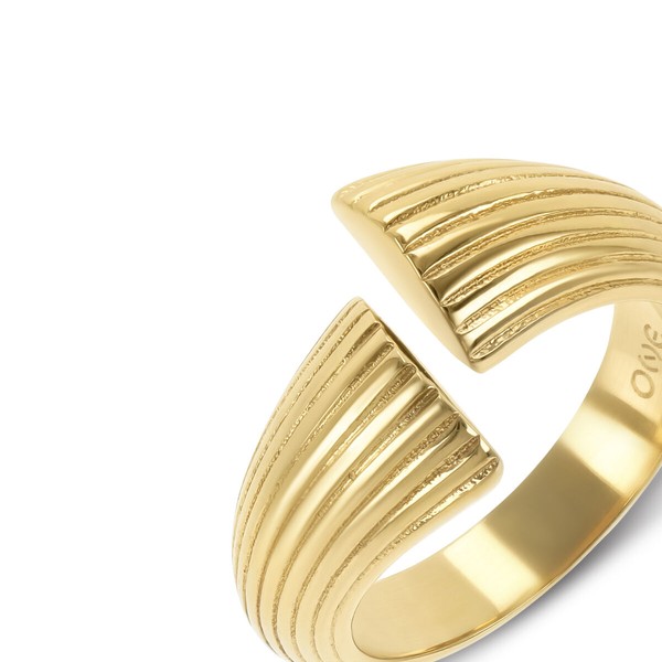 Naisten sormus One Jewels OJBR05G-4 Kullattu 4